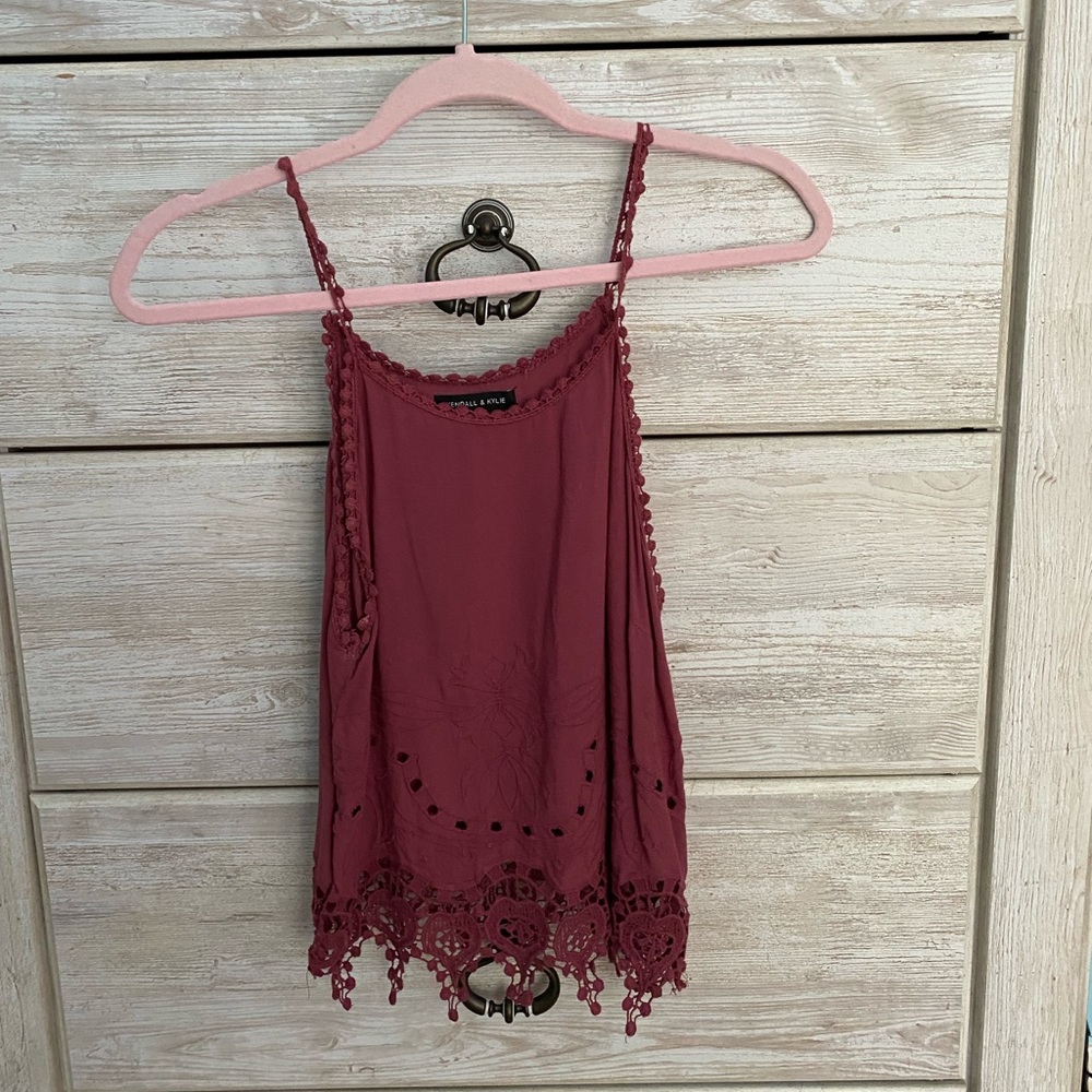 Pacsun Boho Tank Top Crop Top